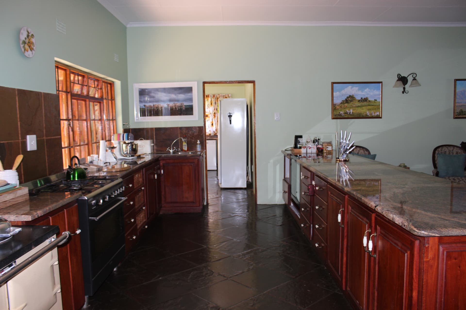 Stone House A kitchen